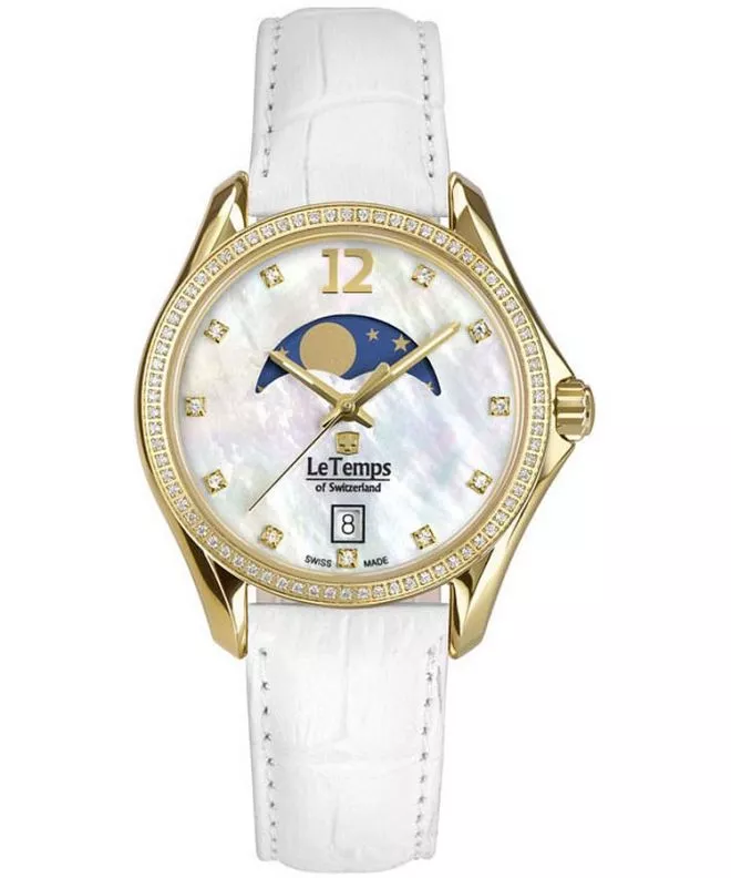 Zegarek damski Le Temps Sport Elegance Moon Phase LT1030.86BL64