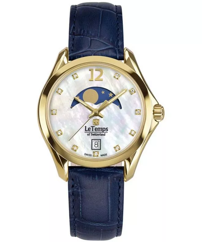 Zegarek damski Le Temps Sport Elegance Moon Phase LT1030.89BL63