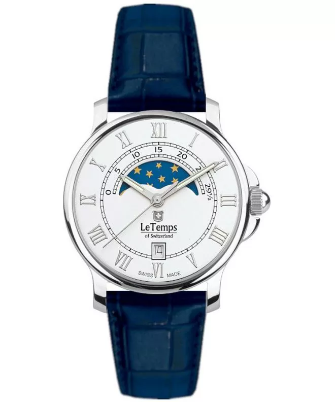 Zegarek damski Le Temps Zafira Moon Phase LT1055.06BL03