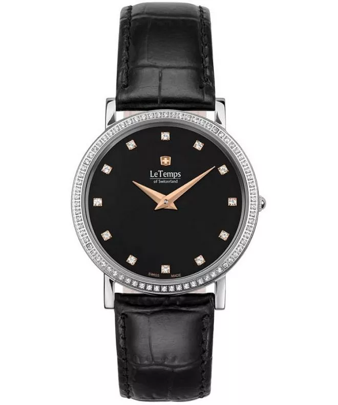Zegarek damski Le Temps Zafira Slim Swarovski LT1086.46BL01