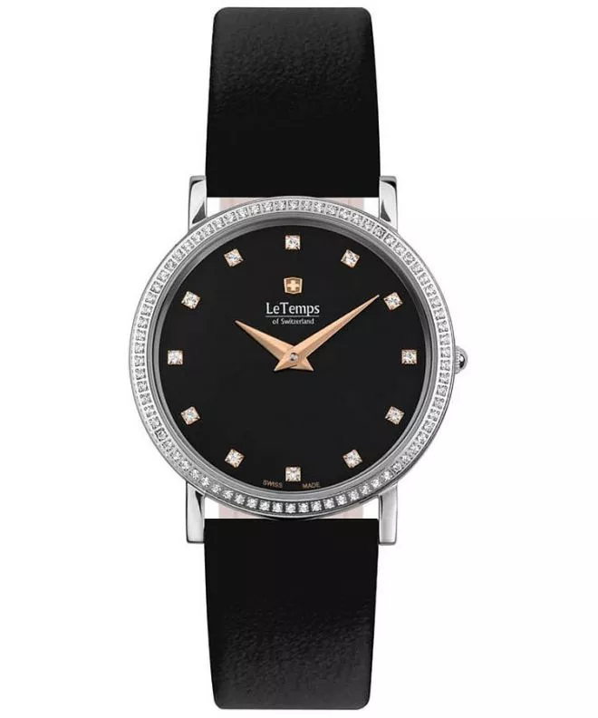 Zegarek damski Le Temps Zafira Slim Swarovski LT1086.46BL11