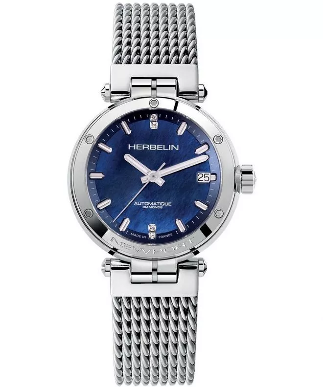 Zegarek damski Herbelin Newport Automatic 1658AP90B (1658/90B)