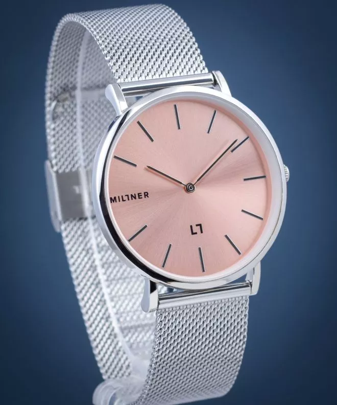 Zegarek damski Millner Mayfair Silver Pink MSP