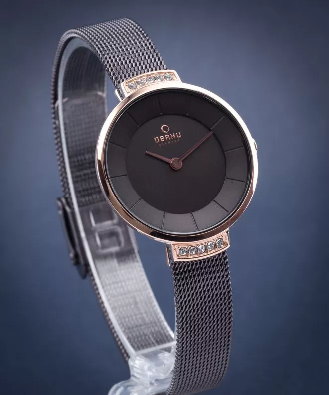 Zegarek damski Obaku Denmark Fashion V177LEVNMN