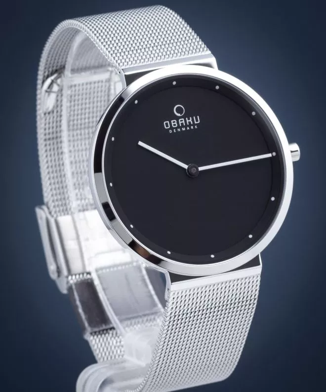 Zegarek damski Obaku Papir Lille 								 V230LXCBMC