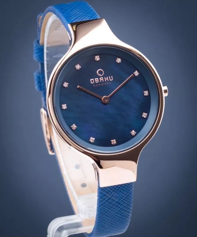 Zegarek damski Obaku Sky Navy V173LXVLRA