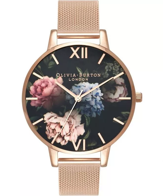 Zegarek damski Olivia Burton Dark Bouquet OB16WG52