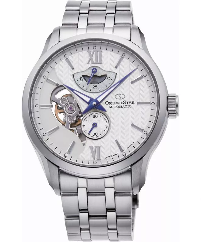 Zegarek męski Orient Star Contemporary Open Heart Automatic RE-AV0B01S00B