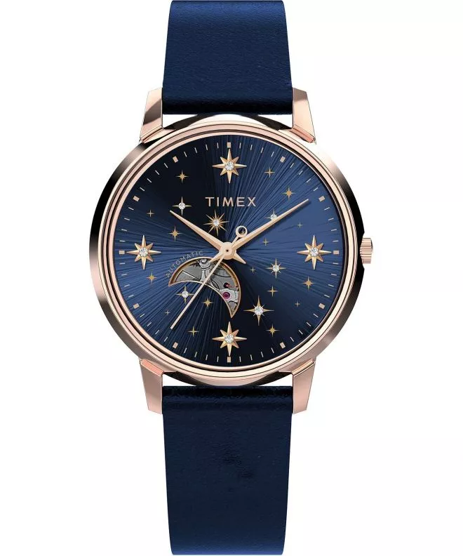 Zegarek damski Timex Celestial Open Heart Automatic TW2W21300