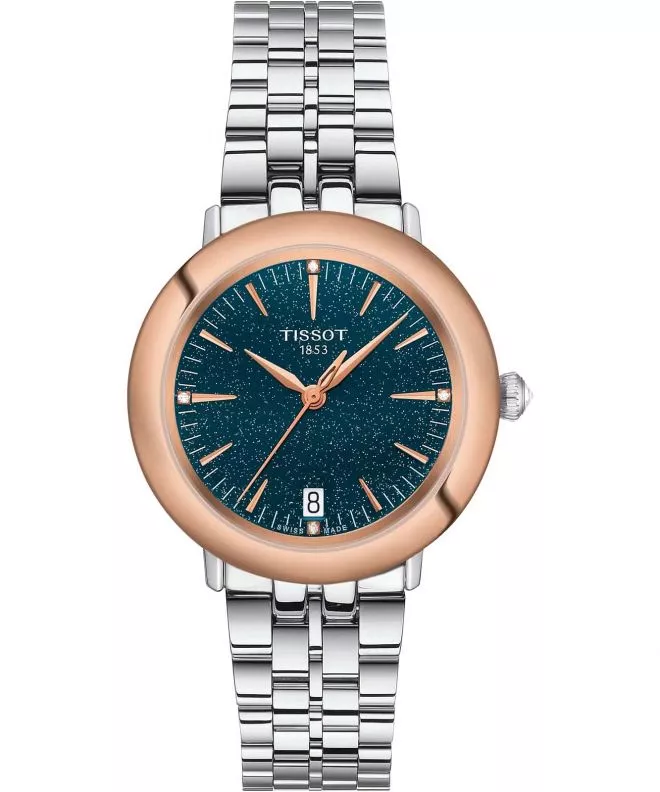 Zegarek damski Tissot Glendora 18K Gold Diamonds T929.210.41.046.00 (T9292104104600)