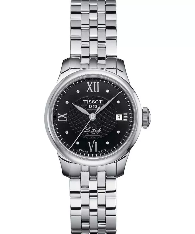 Zegarek damski Tissot Le Locle Automatic Small Lady Diamonds T41.1.183.56 (T41118356)