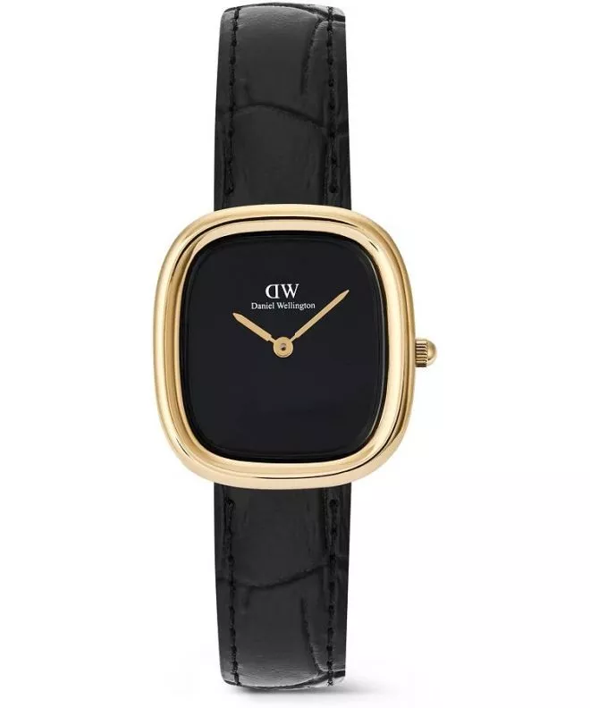 Zegarek damski Daniel Wellington Margot Reading Onyx Ceramic Gold DW00100880