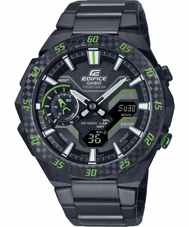 Zegarek męski Casio Edifice Windflow Solar ECB-2200RC-1A3EF