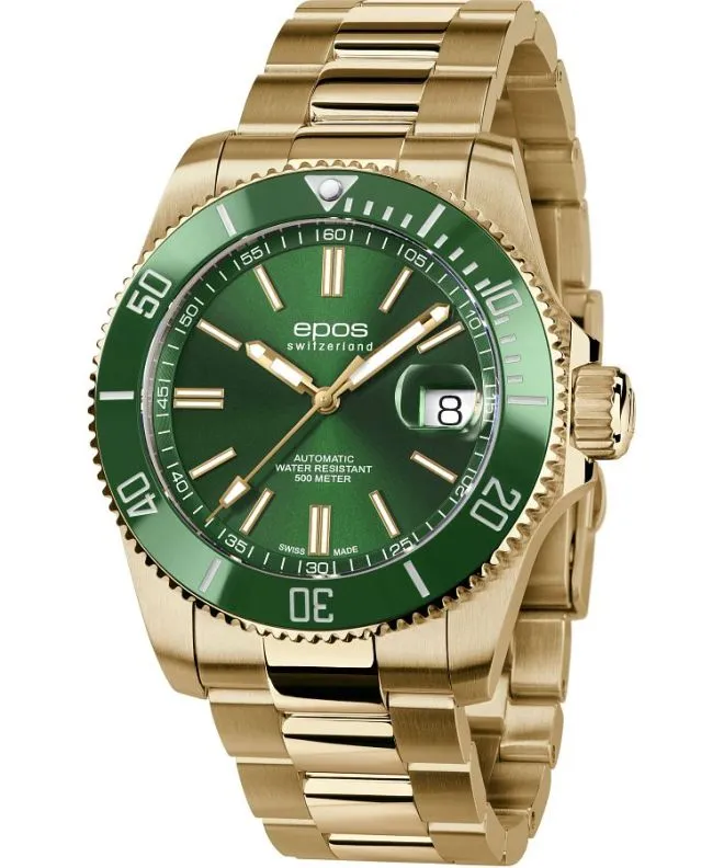 Zegarek męski Epos 3504 Diver Automatic 3504.131.13.13.32