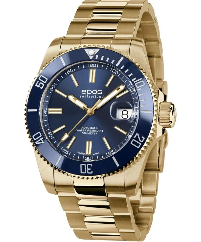 Zegarek męski Epos 3504 Diver Automatic 3504.131.16.16.32