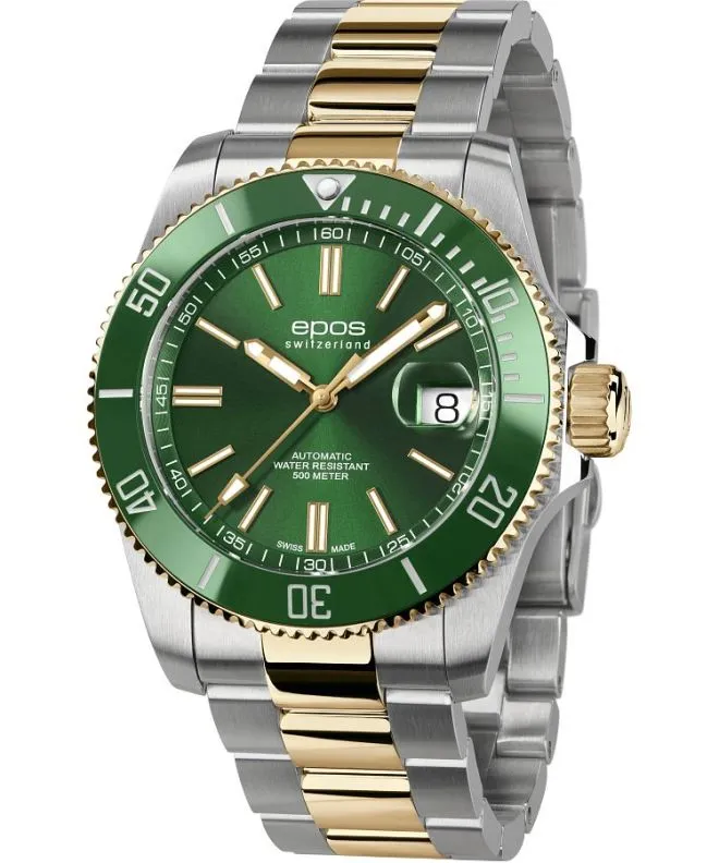 Zegarek męski Epos 3504 Diver Automatic 3504.131.43.13.42
