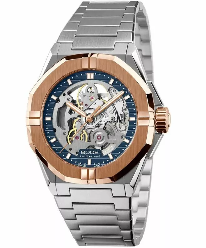 Zegarek męski Epos Sport Skeleton Automatic 3506.139.34.16.30
