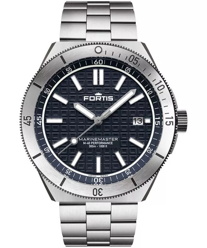 Zegarek Fortis Marinemaster M-40 Gravity Black Automatic F8120027