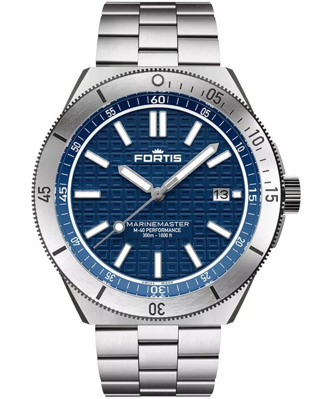Zegarek Fortis Marinemaster M-40 Ocean Blue Automatic F8120029