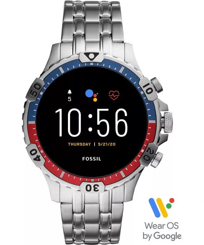 Zegarek Fossil Smartwatches Gen 5 Garrett HR 					 FTW4040