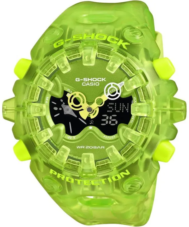 Zegarek Casio G-SHOCK GA-V01 Series Big Case Transparent GA-V01SKE-3AER