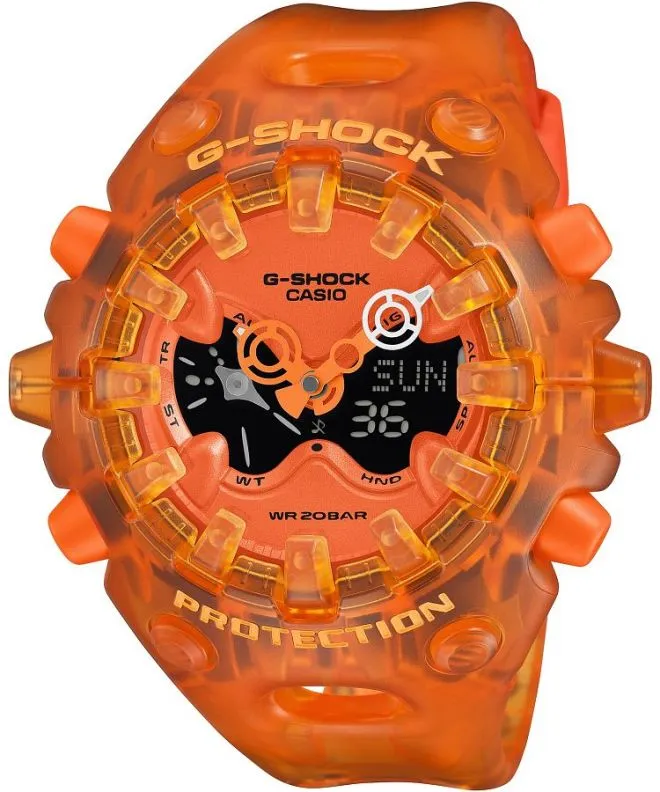 Zegarek Casio G-SHOCK GA-V01 Series Big Case Transparent GA-V01SKE-4AER