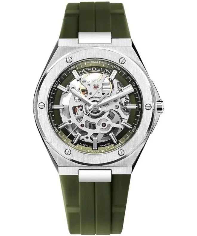 Zegarek męski Herbelin Cap Camarat Automatic Skeleton 1645SQ116CK