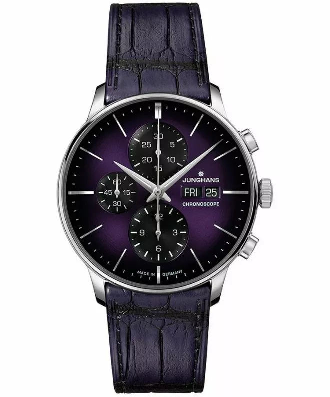 Zegarek męski Junghans Meister Chronoscope Automatic Limited Edition 027/4621.03