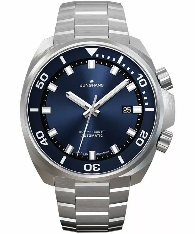 Zegarek męski Junghans Aquaris Blue Automatic 027/4660.44