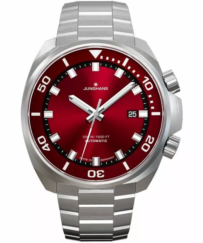 Zegarek męski Junghans Aquaris Red Automatic 027/4661.44