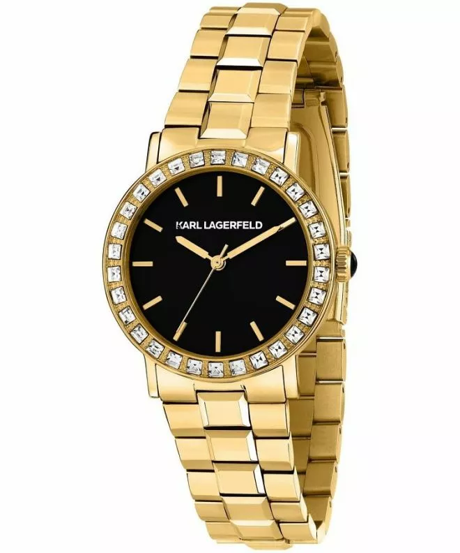 Zegarek damski Karl Lagerfeld Crystals R0553100508