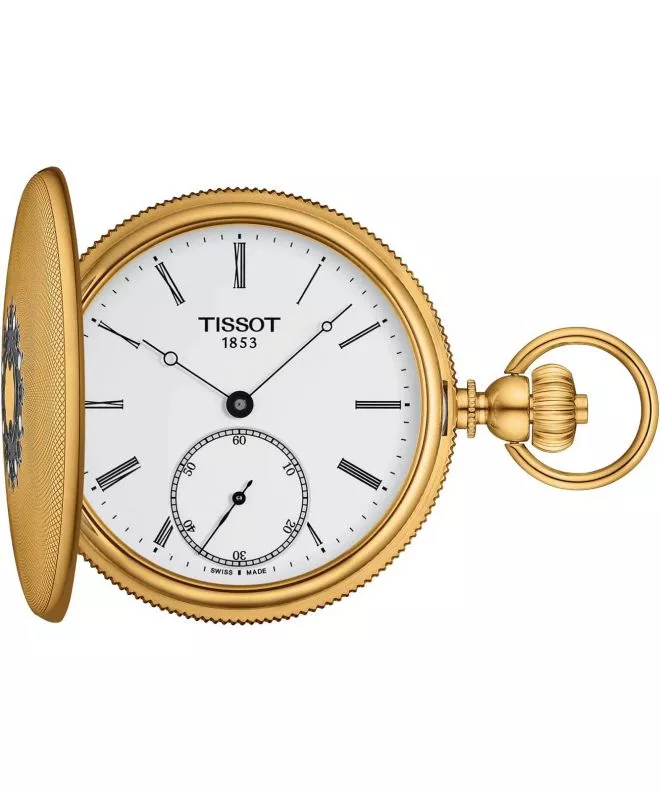 Zegarek kieszonkowy Tissot Savonnette Mechanical T867.405.39.013.00 (T8674053901300)