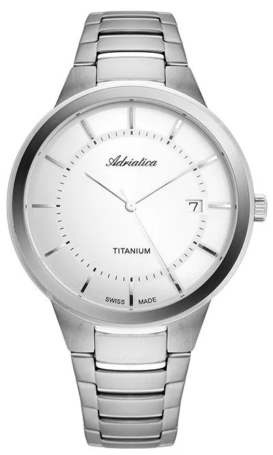 Zegarek męski Adriatica Titanium A1282.4113Q