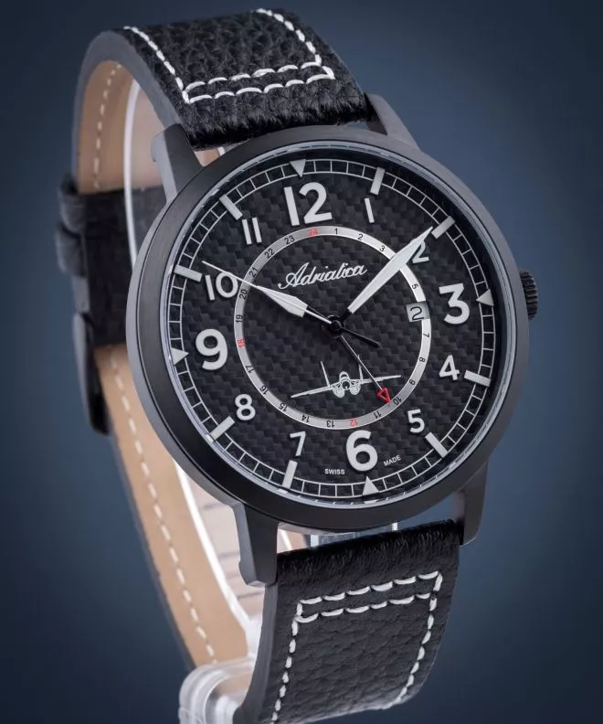 Zegarek męski Adriatica Aviator A8284.B224Q