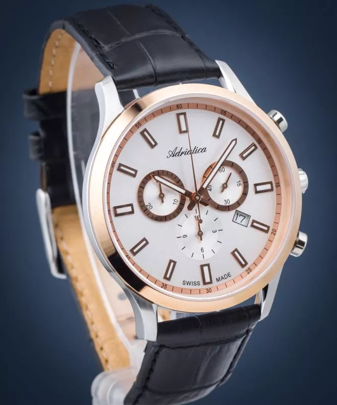 Zegarek męski Adriatica Chronograph A8150.R213CH