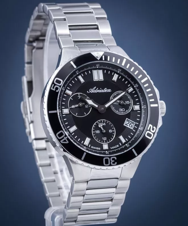 Zegarek męski Adriatica Chronograph A8317.5114QF
