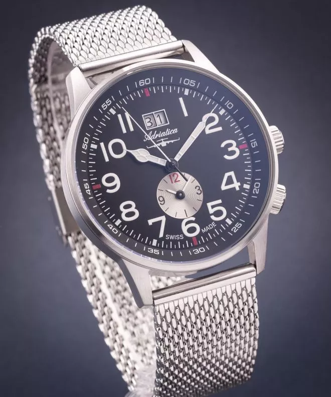 Zegarek męski Adriatica Aviator A1066.5124Q