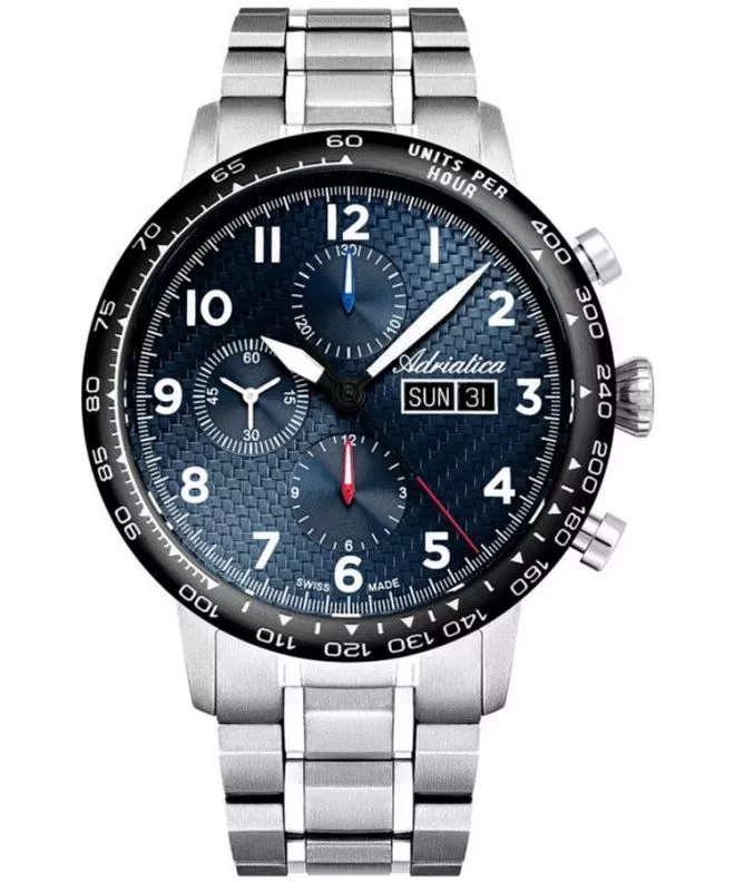 Zegarek męski Adriatica Classic Automatic Chronograf A8383.4125ACH