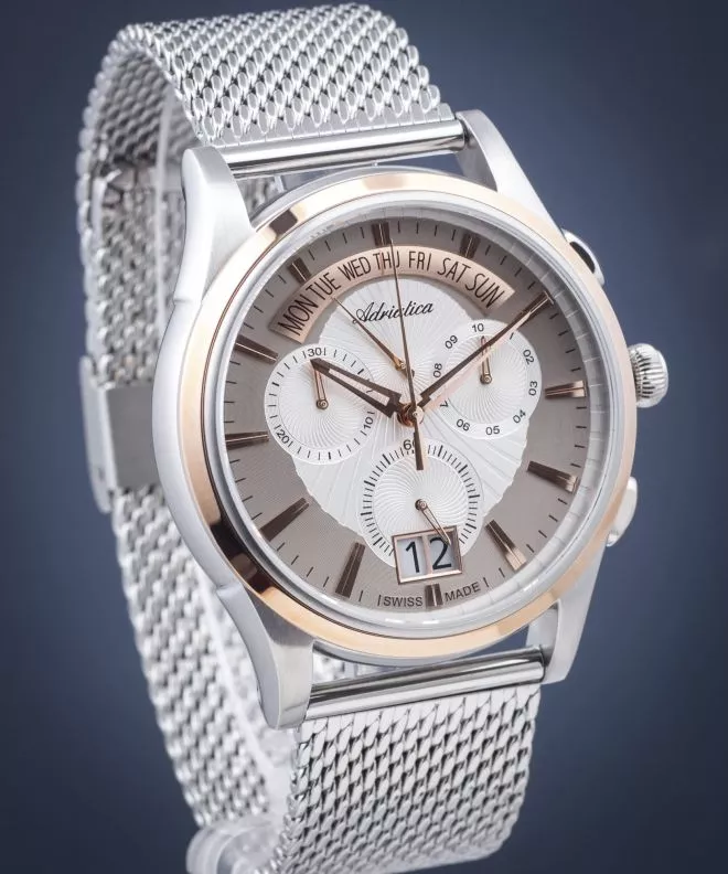 Zegarek męski Adriatica Classic Chronograph A1193.R113CH