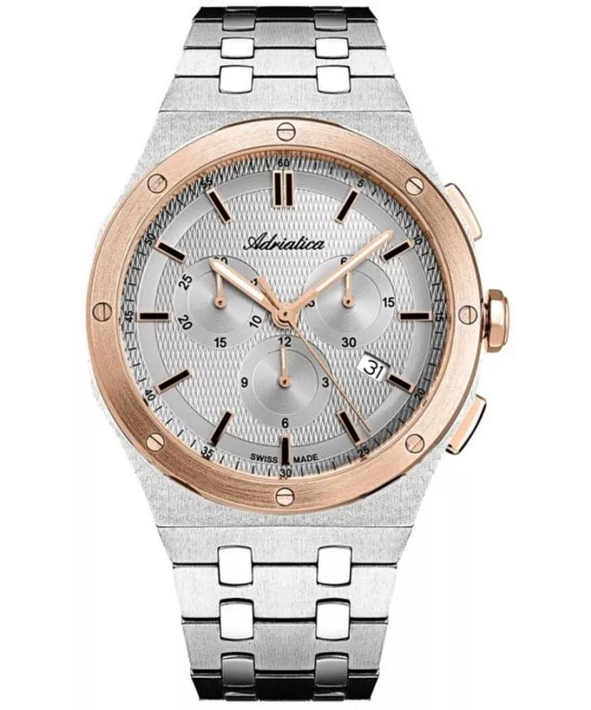 Zegarek męski Adriatica Classic Chronograph A8337.R117CH