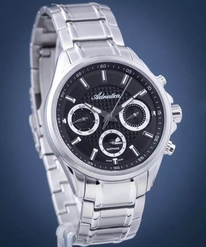 Zegarek męski Adriatica Multifunction A8321.5114QF