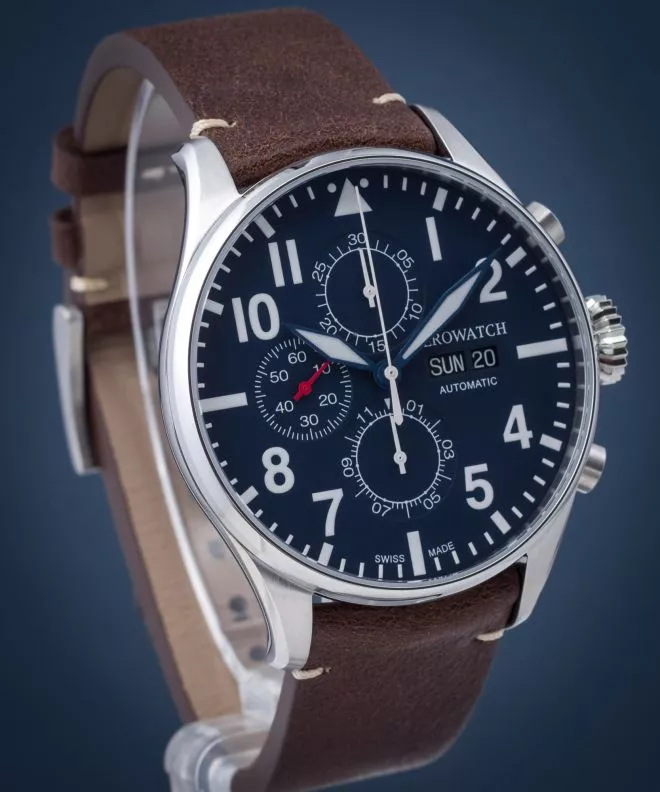 Zegarek męski Aerowatch Les Grandes Classiques Chronograph Automatic 61989-AA05