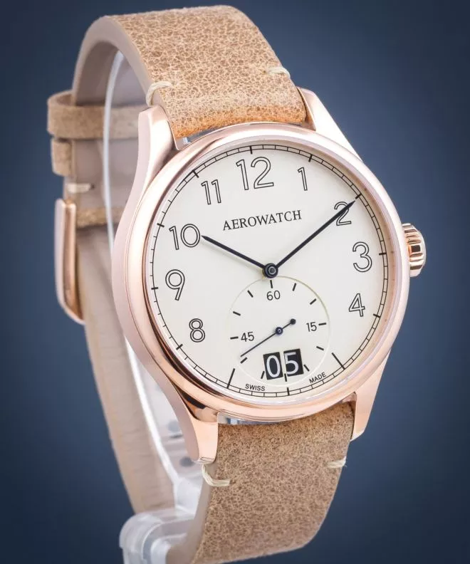 Zegarek męski Aerowatch Renaissance Big Date 39982-RO10