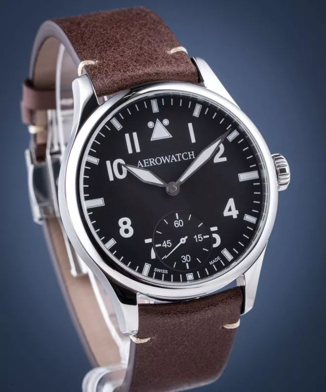 Zegarek męski Aerowatch Renaissance Grande Mecanique Aviateur 55981-AA01