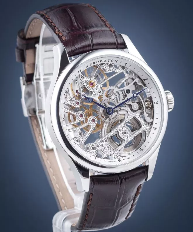Zegarek męski Aerowatch Renaissance Skeleton Classic 50981-AA01