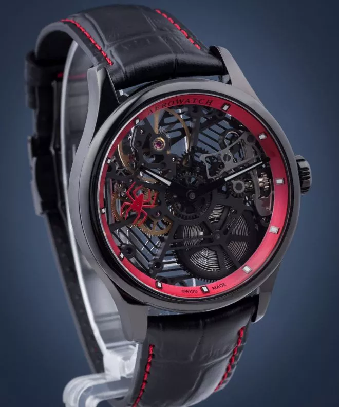 Zegarek męski Aerowatch Renaissance Skeleton Spider 50981-NO21