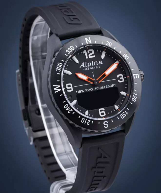 Zegarek męski Alpina AlpinerX Hybrid Smartwatch AL-283LBB5AQ6