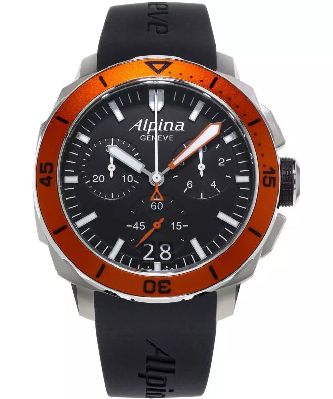 Zegarek męski Alpina Seastrong Diver 300 Chronograph 								 AL-372LBO4V6