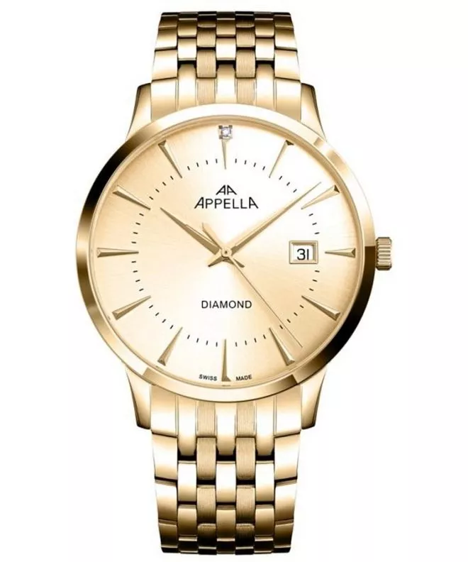 Zegarek męski Appella Classic Diamond L12003.1191DQ