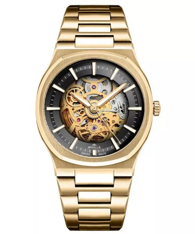 Zegarek męski Appella Classic Skeleton Automatic L12006.1116AS